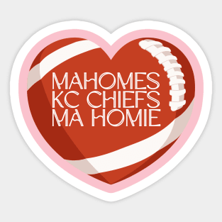 MAHOMES KANSAS CITY MA HOMIE Sticker